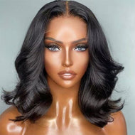 Runway - Natural Black Remy Brazilian HairHat™️ Wig.