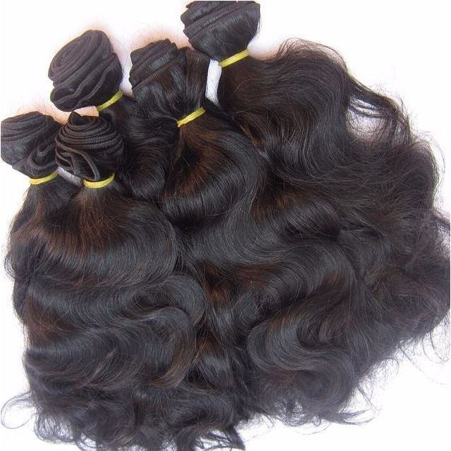 Sultry Chick (Brazilian Natural Wavy) - 2 Bundles + Closure